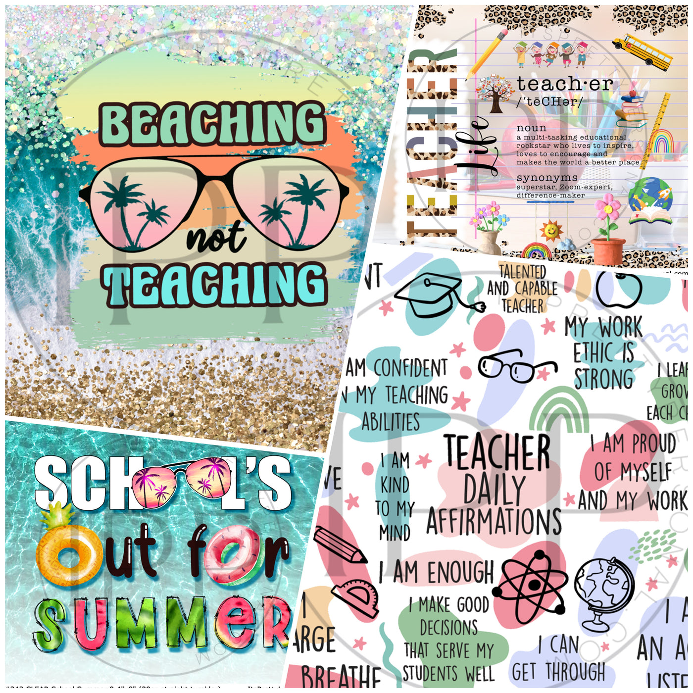 School Teacher Vinyl Collection