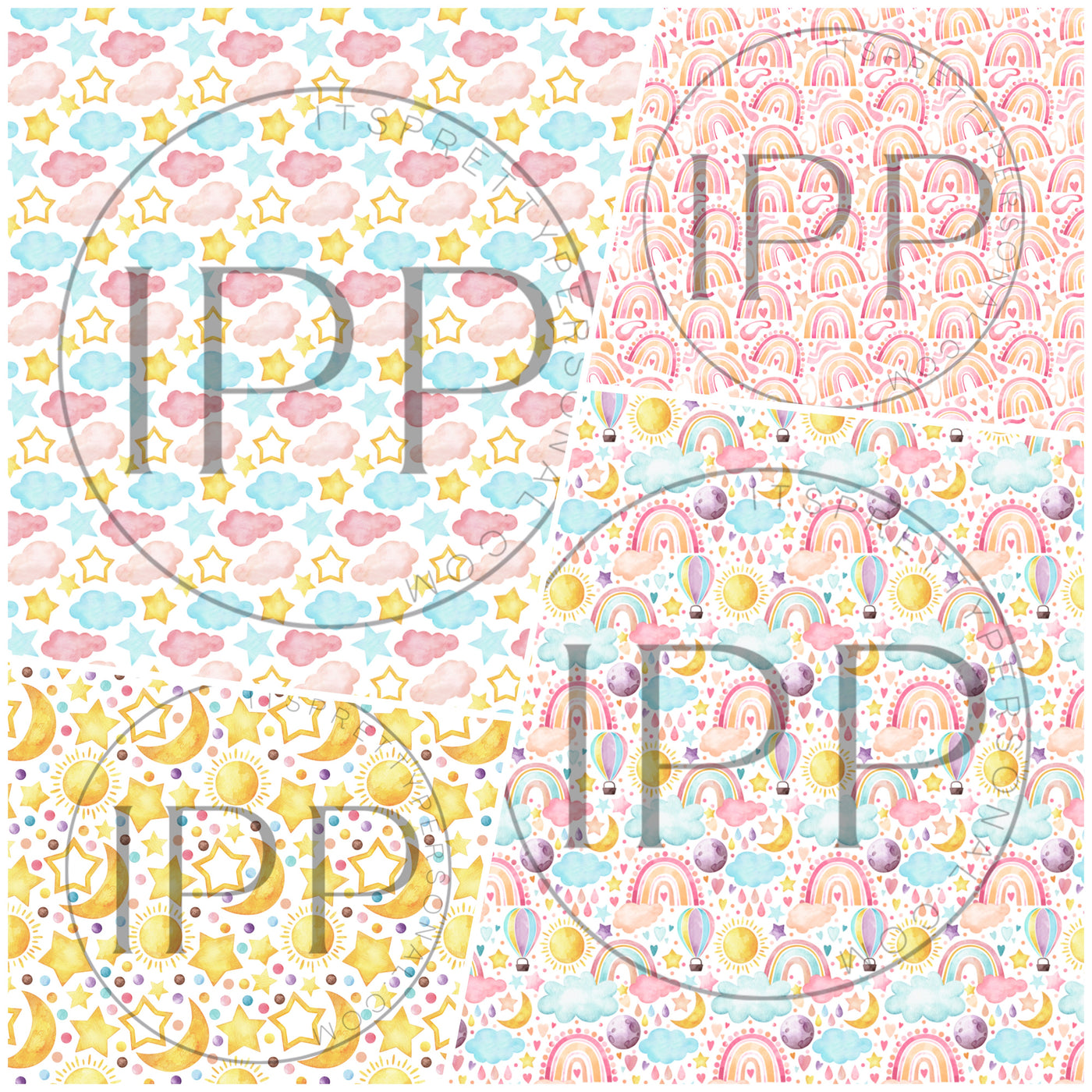 Boho Rainbow Vinyl Collection