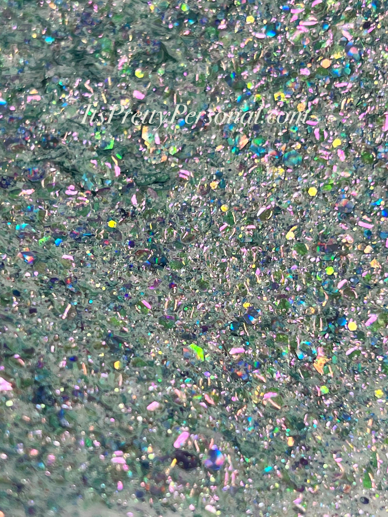 "Cinderelly XL"- Princess Glitter Collection Blue/Silver