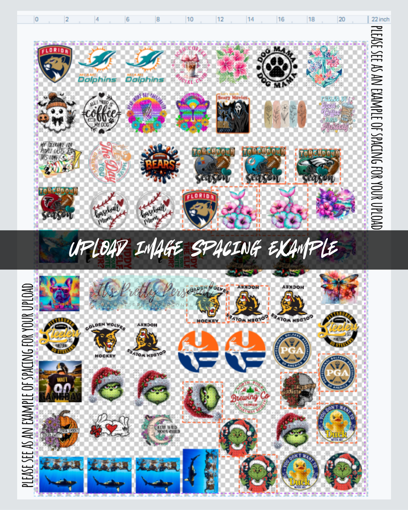 Design Your Own Custom-Print + Cut Design- UV DTF Print PLUS Acrylic Blank to match your uploaded designs- ⚠️READ LISTING DETAILS