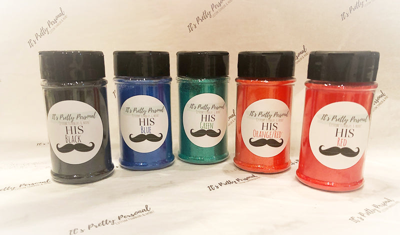 “HIS- Green” -Metallic Shine Glitter