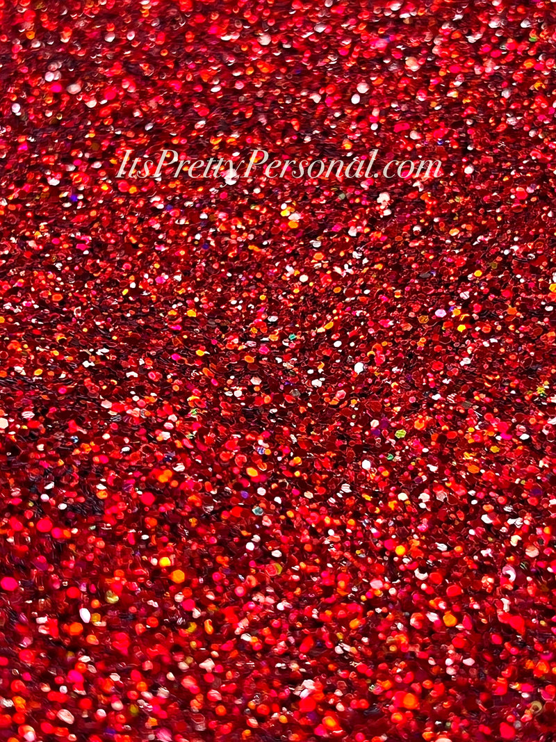 “Blood Bath”- Makers Monthly Box Color Red Holographic
