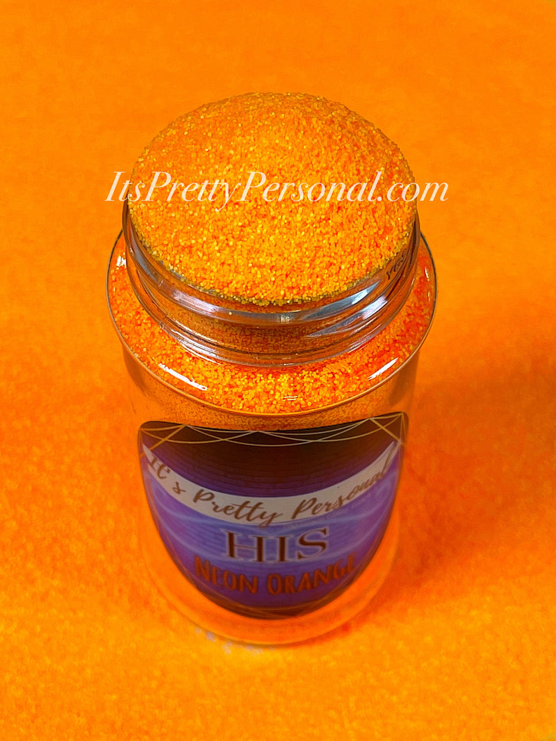 “HIS- Neon Orange”-  Sheen Collection