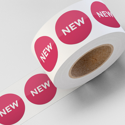 2" Round Custom Sticker Printing